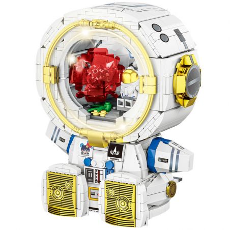 FAIR 8060 non  LOA BLUETOOTH PHI HÀNH GIA ĐA CHỨC NĂNG bộ đồ chơi xếp lắp ráp ghép mô hình DREAMNIE 1121 khối