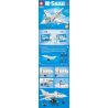 SEMBO 202157 non  MÁY BAY CƯỜNG KÍCH QIANG-5 bộ đồ chơi xếp lắp ráp ghép mô hình Military Army Q-5 STRIKE AIRCRAFT Quân Sự Bộ Đội 679 khối