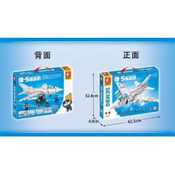 SEMBO 202157 non  MÁY BAY CƯỜNG KÍCH QIANG-5 bộ đồ chơi xếp lắp ráp ghép mô hình Military Army Q-5 STRIKE AIRCRAFT Quân Sự Bộ Đội 679 khối