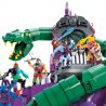 MEGA BLOKS HHD16 non  RẮN NÚI bộ đồ chơi xếp lắp ráp ghép mô hình Movie & Game MASTERS OF THE UNIVERSE SNAKE MOUNTAIN Phim Và Trò Chơi 3802 khối