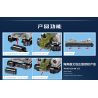 SEMBO 202048 non  TÀU ĐỆM KHÍ TYPE 726 RA MẮT bộ đồ chơi xếp lắp ráp ghép mô hình Military Army TYPE 726 LCAC HOVERCRAFT Quân Sự Bộ Đội 686 khối
