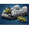 SEMBO 202048 non  TÀU ĐỆM KHÍ TYPE 726 RA MẮT bộ đồ chơi xếp lắp ráp ghép mô hình Military Army TYPE 726 LCAC HOVERCRAFT Quân Sự Bộ Đội 686 khối