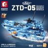 SEMBO 202047 non  XE TẤN CÔNG ĐỔ BỘ ZTD-05 CỦA TRUNG QUỐC bộ đồ chơi xếp lắp ráp ghép mô hình Military Army ZTD-05 AMPHIBIOUS ASSAULT VEHICLE Quân Sự Bộ Đội 644 khối