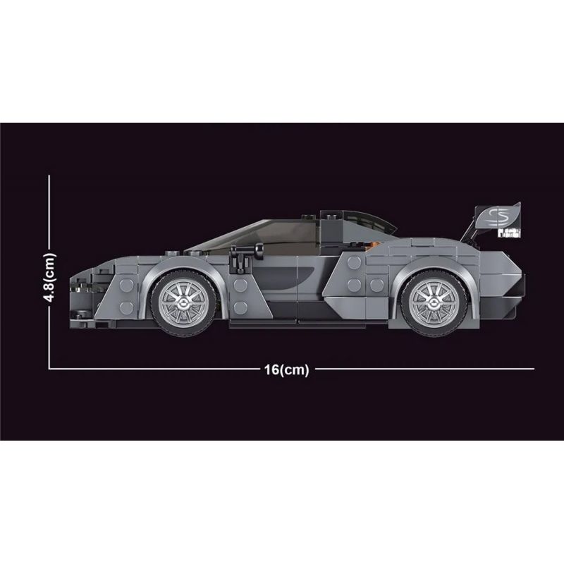 MouldKing 27008 Mould King 27008 non  MCANSSENA. bộ đồ chơi xếp lắp ráp ghép mô hình  MCLAREN SENNA Kỹ Thuật Công Nghệ Cao Mô Hình Phương Tiện 352 khối