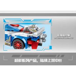 QIDAI 88006 non  RY-78 bộ đồ chơi xếp lắp ráp ghép mô hình Racers Đua Tốc Độ 318 khối