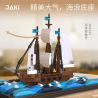 JAKI JK9265 9265 non  NHÀ THÁM HIỂM ĐẠI DƯƠNG bộ đồ chơi xếp lắp ráp ghép mô hình 476 khối