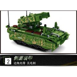 LEYI 66001 non  99 XE TĂNG bộ đồ chơi xếp lắp ráp ghép mô hình Military Army MILITARY TANK TYPE 99 MAIN BATTLE Quân Sự Bộ Đội 836 khối