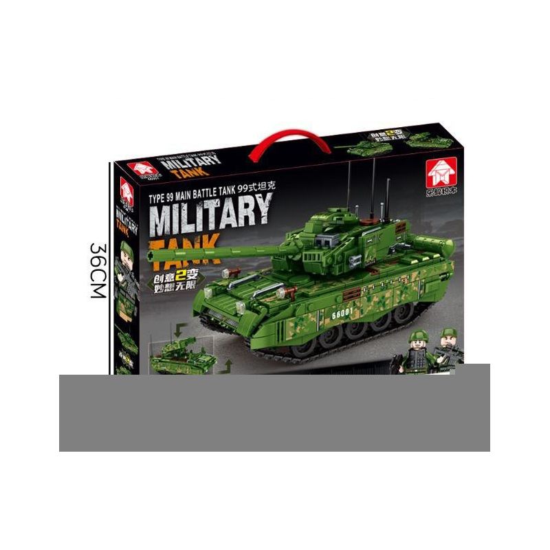 LEYI 66001 non  99 XE TĂNG bộ đồ chơi xếp lắp ráp ghép mô hình Military Army MILITARY TANK TYPE 99 MAIN BATTLE Quân Sự Bộ Đội 836 khối