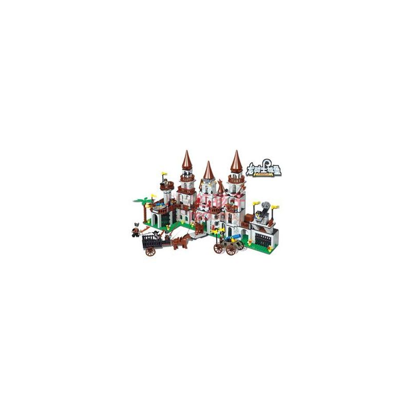 WOMA J5690 5690 non Lego LÂU ĐÀI DRAGON KNIGHT. bộ đồ chơi xếp lắp ráp ghép mô hình Medieval Castle Chiến Tranh Trung Cổ 747 khối