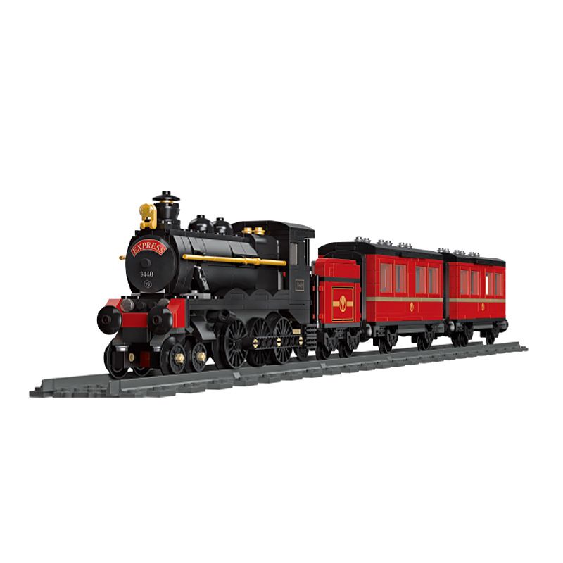 JIESTAR 59002 non Lego TÀU HƠI GWR bộ đồ chơi xếp lắp ráp ghép mô hình Creator Expert THE GWR STEAM TRAIN Chuyên Gia Sáng Tạo 789 khối