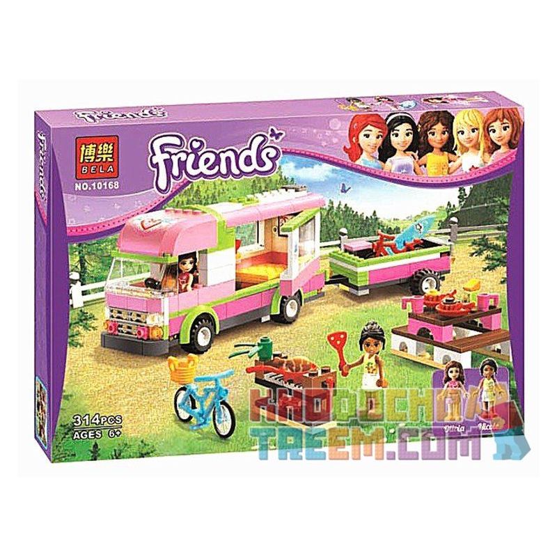 NOT Lego FRIENDS 3184 Adventure Camper, Bela 10168 Lari 10168 Xếp hình chuyến thăm quan cắm trại 309 khối NOT Lego FRIENDS 3184 Adventure Camper, Bela 10168 Lari 10168 Xếp hình chuyến thăm quan cắm trại 309 khối