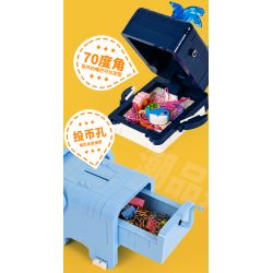 OPENING KD99002-4 99002-4 non  CÁ NÓC DỄ THƯƠNG bộ đồ chơi xếp lắp ráp ghép mô hình LOVELY PUFFER - TUMBLER PEN HOLDER