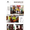 XINGBAO XB-01034 01034 XB01034 non  TRÀ XUÂN bộ đồ chơi xếp lắp ráp ghép mô hình Mini Modular Đường Phố Thu Nhỏ 2673 khối