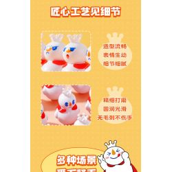 MICHELLE ICE CITY XWZB-22013 22013 XWZB22013 non  LY VUA TUYẾT bộ đồ chơi xếp lắp ráp ghép mô hình