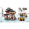 XINGBAO XB-01034 01034 XB01034 non  TRÀ XUÂN bộ đồ chơi xếp lắp ráp ghép mô hình Mini Modular Đường Phố Thu Nhỏ 2673 khối