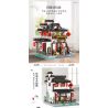 XINGBAO XB-01034 01034 XB01034 non  TRÀ XUÂN bộ đồ chơi xếp lắp ráp ghép mô hình Mini Modular Đường Phố Thu Nhỏ 2673 khối