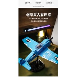 JAKI JK9159 9159 non  MÁY BAY CHIẾN ĐẤU HỔ ĐỊA NGỤC F2F THẾ THỨ HAI bộ đồ chơi xếp lắp ráp ghép mô hình MILITARY ZONE F2F HELL TIGER FIGHTER 356 khối