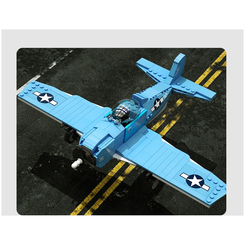 JAKI JK9159 9159 non  MÁY BAY CHIẾN ĐẤU HỔ ĐỊA NGỤC F2F THẾ THỨ HAI bộ đồ chơi xếp lắp ráp ghép mô hình MILITARY ZONE F2F HELL TIGER FIGHTER 356 khối