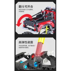 KJ35091 35091 non  XE OFF-ROAD BỐN LẦN TOÀN THỜI GIAN 4X4 tỷ lệ 1:16 bộ đồ chơi xếp lắp ráp ghép mô hình  Kỹ Thuật Công Nghệ Cao Mô Hình Phương Tiện 1000 khối