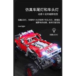 KJ35091 35091 non  XE OFF-ROAD BỐN LẦN TOÀN THỜI GIAN 4X4 tỷ lệ 1:16 bộ đồ chơi xếp lắp ráp ghép mô hình  Kỹ Thuật Công Nghệ Cao Mô Hình Phương Tiện 1000 khối
