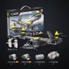 CADA DOUBLEE C61076 61076 non  MÁY BAY CÁNH QUẠT NGHIÊNG ĐA NĂNG BELL V-280 VALOR bộ đồ chơi xếp lắp ráp ghép mô hình  Kỹ Thuật Công Nghệ Cao Mô Hình Phương Tiện 1424 khối