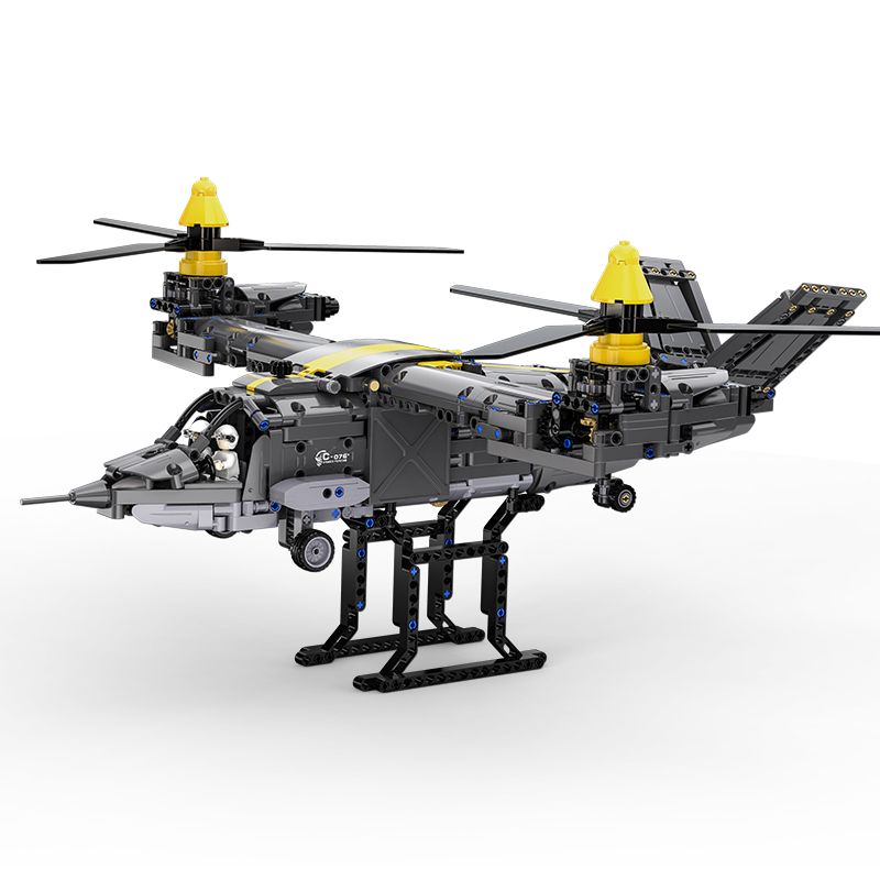 CADA DOUBLEE C61076 61076 non  MÁY BAY CÁNH QUẠT NGHIÊNG ĐA NĂNG BELL V-280 VALOR bộ đồ chơi xếp lắp ráp ghép mô hình  Kỹ Thuật Công Nghệ Cao Mô Hình Phương Tiện 1424 khối