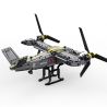 CADA DOUBLEE C61076 61076 non  MÁY BAY CÁNH QUẠT NGHIÊNG ĐA NĂNG BELL V-280 VALOR bộ đồ chơi xếp lắp ráp ghép mô hình  Kỹ Thuật Công Nghệ Cao Mô Hình Phương Tiện 1424 khối