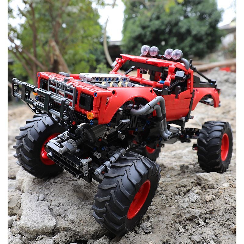 KJ35091 35091 non  XE OFF-ROAD BỐN LẦN TOÀN THỜI GIAN 4X4 tỷ lệ 1:16 bộ đồ chơi xếp lắp ráp ghép mô hình  Kỹ Thuật Công Nghệ Cao Mô Hình Phương Tiện 1000 khối