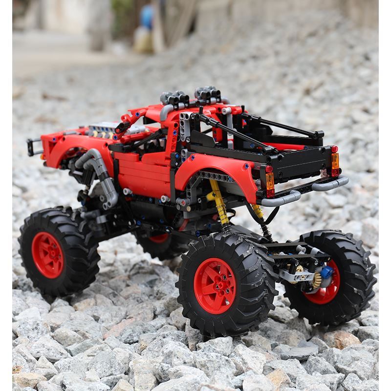 KJ35091 35091 non  XE OFF-ROAD BỐN LẦN TOÀN THỜI GIAN 4X4 tỷ lệ 1:16 bộ đồ chơi xếp lắp ráp ghép mô hình  Kỹ Thuật Công Nghệ Cao Mô Hình Phương Tiện 1000 khối