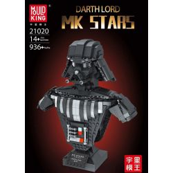 MouldKing 21020 Mould King 21020 non  ĐIÊU KHẮC CỦA DAS VADA bộ đồ chơi xếp lắp ráp ghép mô hình Star Wars DARTH LORD MK STARS Chiến Tranh Giữa Các Vì Sao 936 khối
