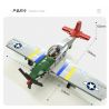 JAKI JK9158 9158 non  MÁY BAY CHIẾN ĐẤU NGỰA SẮT CỦA ĐỨC CỔ ĐIỂN TRONG THẾ THỨ HAI bộ đồ chơi xếp lắp ráp ghép mô hình MILITARY ZONE GERMAN IRON HORSE FIGHTER 338 khối