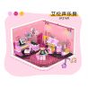 JAKI JK2161 2161 JK2162 2162 JK2163 2163 JK2160 2160 non  PHÒNG THANH NHẠC ALLEN KHOA HỌC AI BONNIE TẬP THỂ DỤC SALLY NGHỆ THUẬT VIRGINIA bộ đồ chơi xếp lắp ráp ghép mô hình Girl Con Gái 451 khối