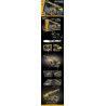 QIAO LE TONG 5356 non  CẦU TRỤC CƠ KHÍ bộ đồ chơi xếp lắp ráp ghép mô hình  CRANE Kỹ Thuật Công Nghệ Cao Mô Hình Phương Tiện 435 khối