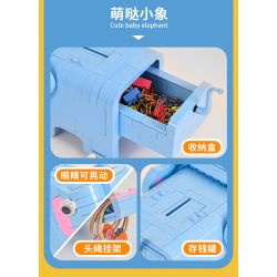 OPENING KD99002-3 99002-3 non  ĐƯỜI ƯƠI TRÍ TUỆ bộ đồ chơi xếp lắp ráp ghép mô hình CLEVER ORANGUTAN - EVERYTHING CAN BE CLAMPED