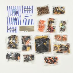 AUSINI N27806 27806 non  THUYỀN ĐÁNH CÁ LỚN bộ đồ chơi xếp lắp ráp ghép mô hình FISHING BOAT 857 khối