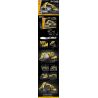 QIAO LE TONG 5355 non  MÁY XÚC. bộ đồ chơi xếp lắp ráp ghép mô hình  EXCAVATOR Kỹ Thuật Công Nghệ Cao Mô Hình Phương Tiện 522 khối