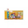 JAKI JK2161 2161 JK2162 2162 JK2163 2163 JK2160 2160 non  PHÒNG THANH NHẠC ALLEN KHOA HỌC AI BONNIE TẬP THỂ DỤC SALLY NGHỆ THUẬT VIRGINIA bộ đồ chơi xếp lắp ráp ghép mô hình Girl Con Gái 451 khối