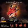 LINOOS LN1008 1008 LN1011 1011 non  DIÊN LONG bộ đồ chơi xếp lắp ráp ghép mô hình Creator Expert LEGENDARY DRAGON Chuyên Gia Sáng Tạo 2713 khối
