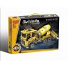 QIAO LE TONG 5354 non  XE TRỘN bộ đồ chơi xếp lắp ráp ghép mô hình  MIXING CAR Kỹ Thuật Công Nghệ Cao Mô Hình Phương Tiện 398 khối