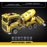 QIAO LE TONG 5354 non  XE TRỘN bộ đồ chơi xếp lắp ráp ghép mô hình  MIXING CAR Kỹ Thuật Công Nghệ Cao Mô Hình Phương Tiện 398 khối