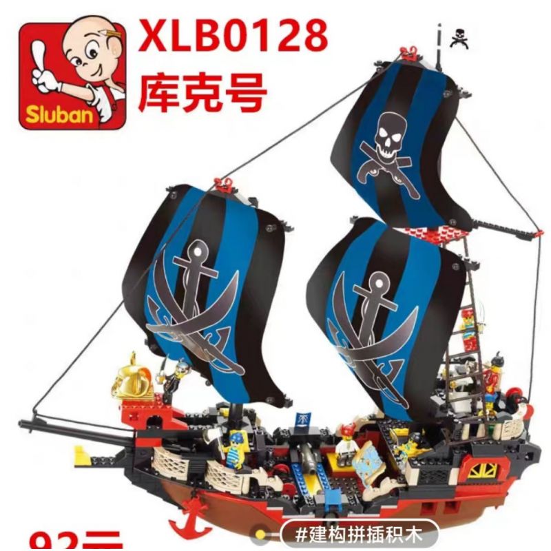 SLUBAN XLB0128 0128 non Lego ĐẦU BẾP bộ đồ chơi xếp lắp ráp ghép mô hình