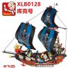 SLUBAN XLB0128 0128 non  ĐẦU BẾP bộ đồ chơi xếp lắp ráp ghép mô hình