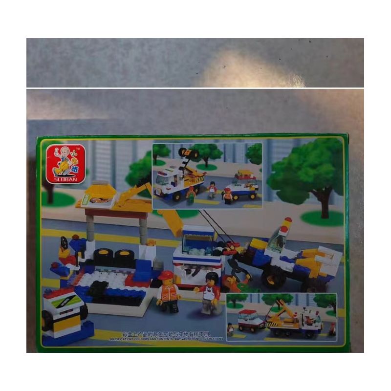 SLUBAN M38-B2800 B2800 2800 M38B2800 38-B2800 non  LƯU ĐOẠN GIỚI THIỆU bộ đồ chơi xếp lắp ráp ghép mô hình City Thành Phố 222 khối