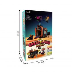 JAKI JK2101 2101 non  STAR DREAM PARADISE TRẠM GỐC KHÔNG GIAN bộ đồ chơi xếp lắp ráp ghép mô hình THE GREAT LAND SPACE STATION 259 khối