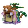 JAKI JK2102 2102 non  NGÔI NHÀ GẤU RỪNG bộ đồ chơi xếp lắp ráp ghép mô hình THE GREAT LAND 223 khối