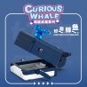 OPENING KD99002-2 99002-2 non  CÁ VOI TÒ MÒ bộ đồ chơi xếp lắp ráp ghép mô hình CURIOUS WHALE - FUNNY AND CUTE STORAGE BOX