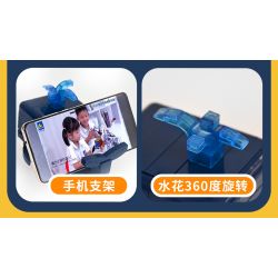 OPENING KD99002-2 99002-2 non  CÁ VOI TÒ MÒ bộ đồ chơi xếp lắp ráp ghép mô hình CURIOUS WHALE - FUNNY AND CUTE STORAGE BOX