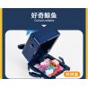 OPENING KD99002-2 99002-2 non  CÁ VOI TÒ MÒ bộ đồ chơi xếp lắp ráp ghép mô hình CURIOUS WHALE - FUNNY AND CUTE STORAGE BOX