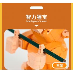 OPENING KD99002-2 99002-2 non  CÁ VOI TÒ MÒ bộ đồ chơi xếp lắp ráp ghép mô hình CURIOUS WHALE - FUNNY AND CUTE STORAGE BOX