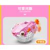 OPENING KD99002-2 99002-2 non  CÁ VOI TÒ MÒ bộ đồ chơi xếp lắp ráp ghép mô hình CURIOUS WHALE - FUNNY AND CUTE STORAGE BOX